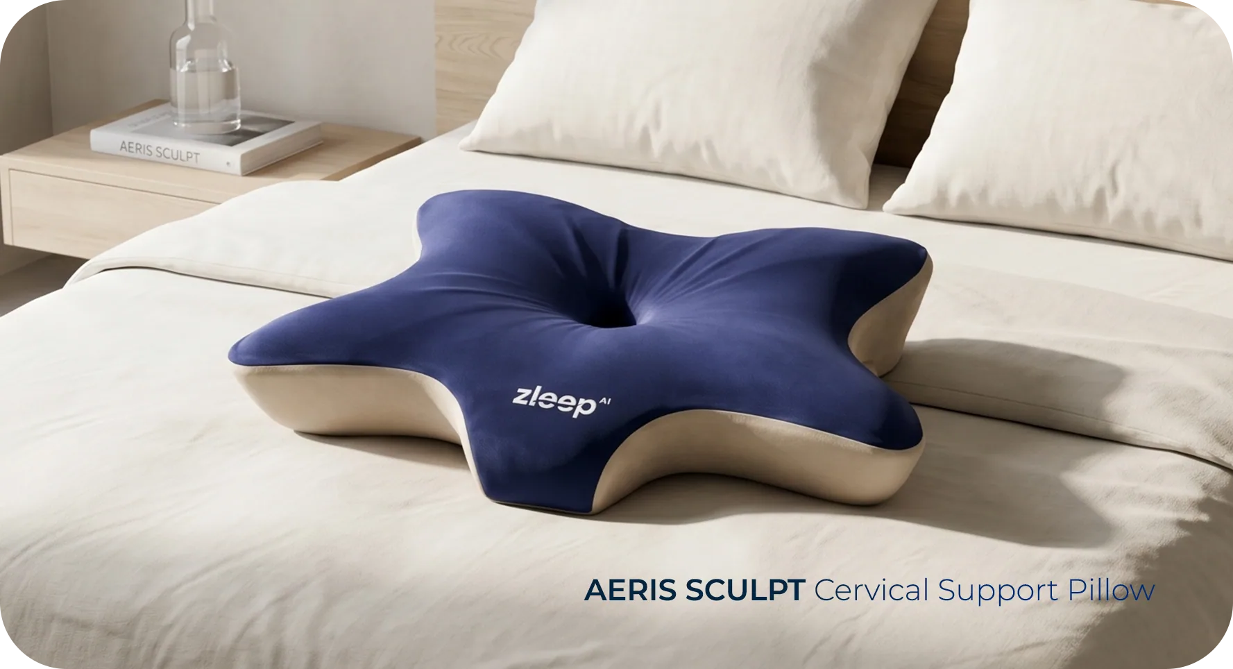 Aeris Sculpt Pillow showcase
