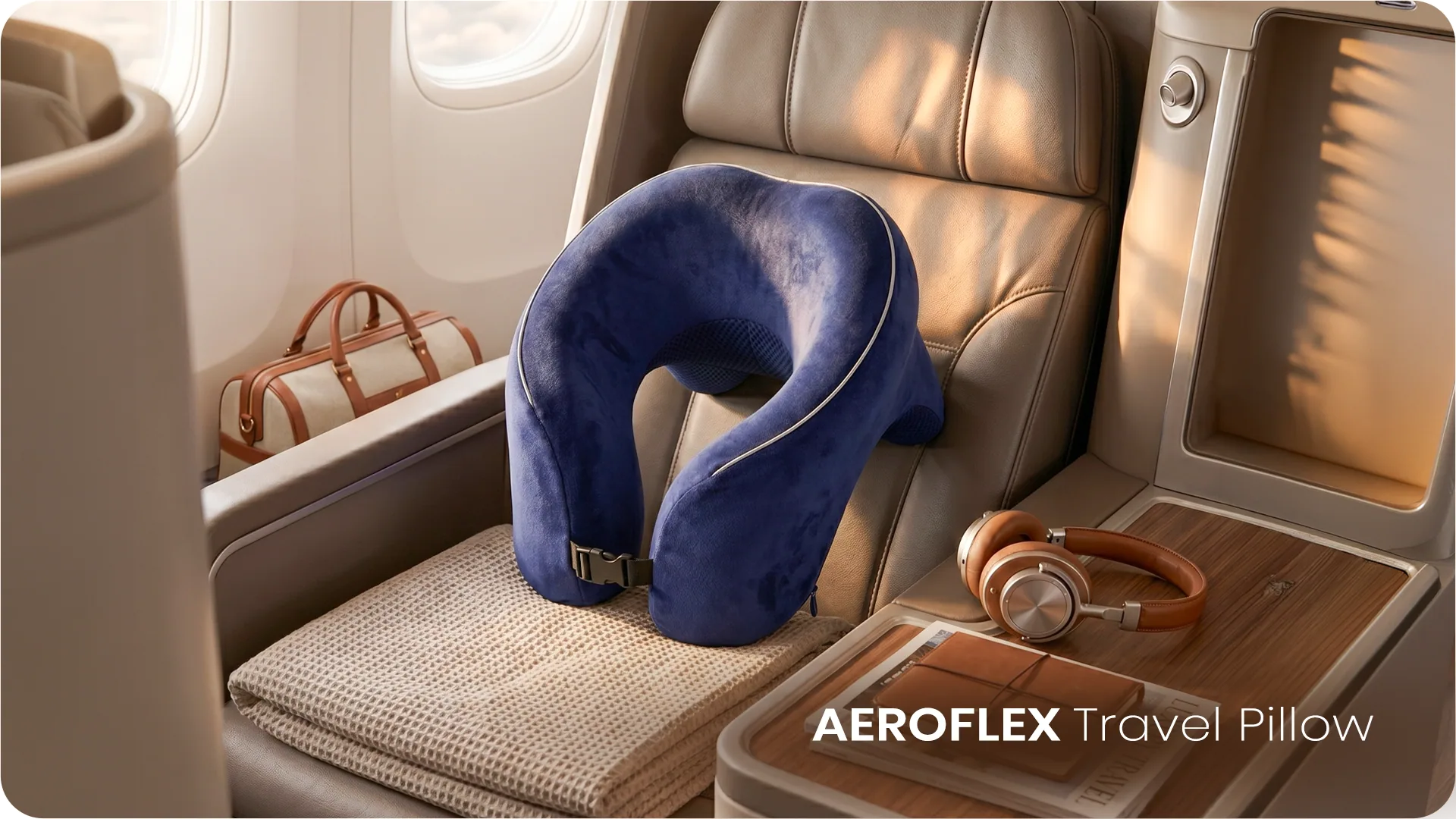 Aero Flex Travel Pillow showcase