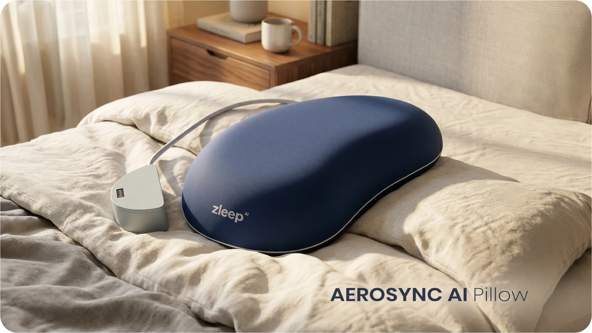 Aero Sync Smart Pillow showcase