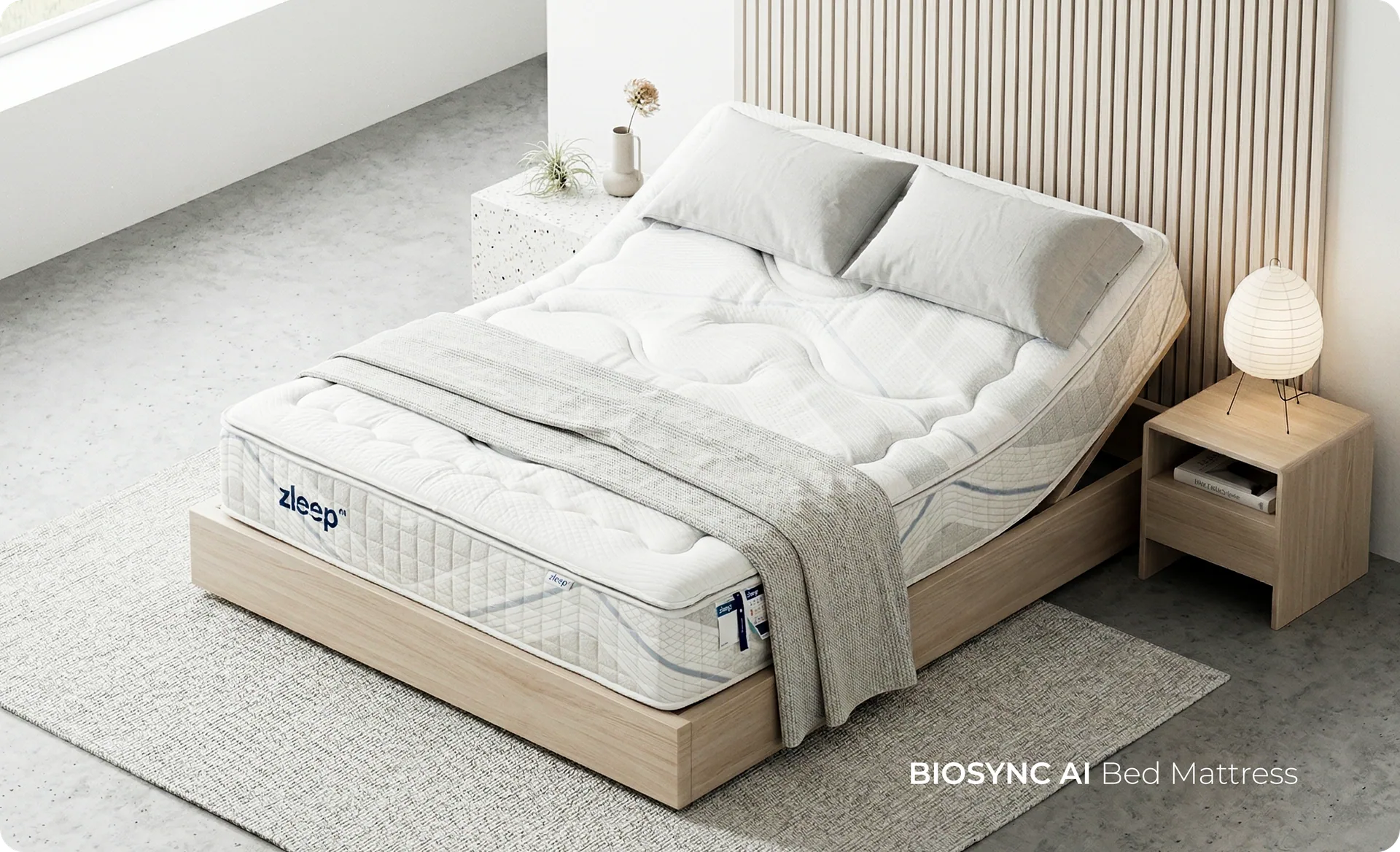BioSync AI Bed Mattress showcase